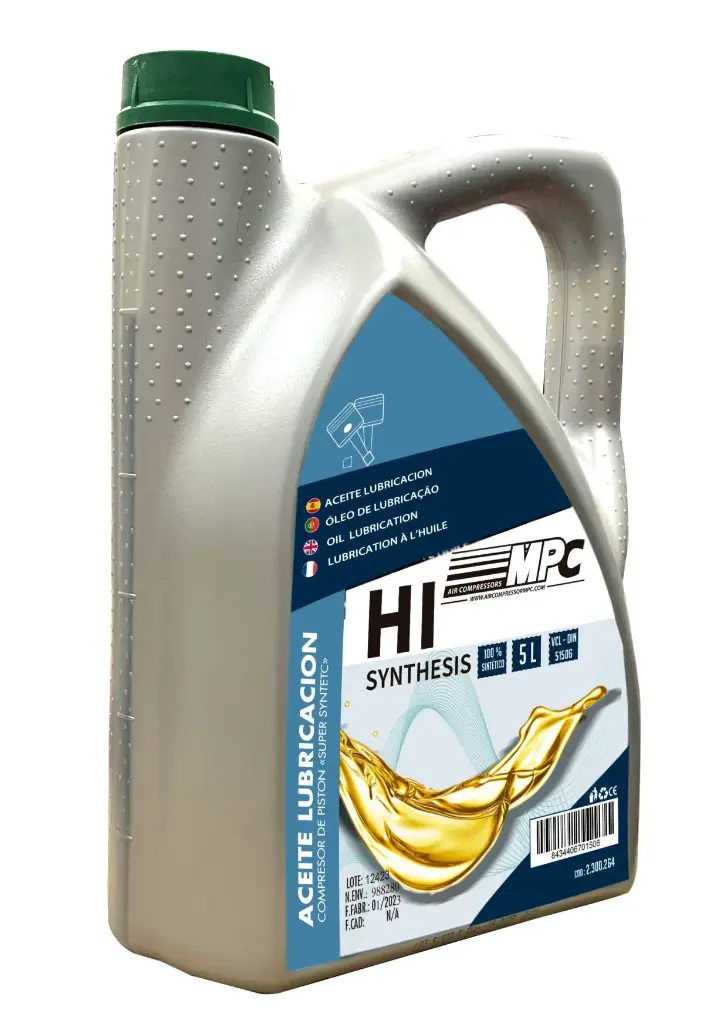 ACEITE COMPRESOR PISTON GARRAFA 5 L