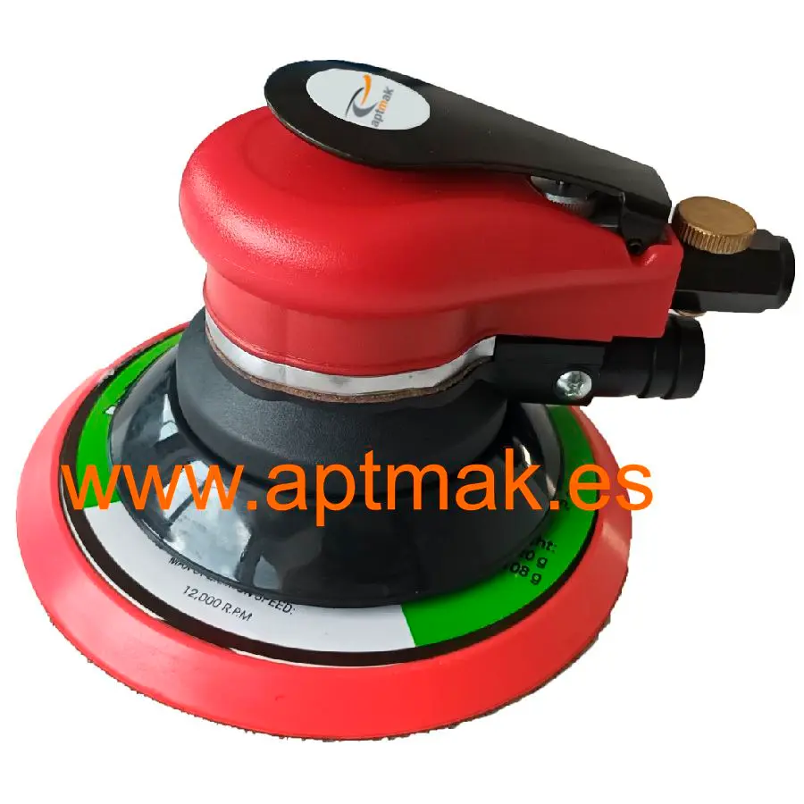 LIJADORA NEUMATICA ROTORBITAL ORB. 5 CON ASP. PLATO 150 MM