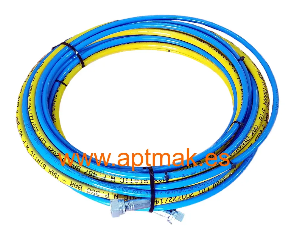 MANGUERA MIXTA RL- 1/4" AIRE+PRODUCTO